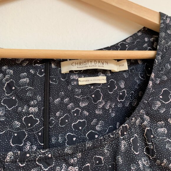 Christy Dawn Scarlet Dress in Ginkgo Black - Picture 6 of 6